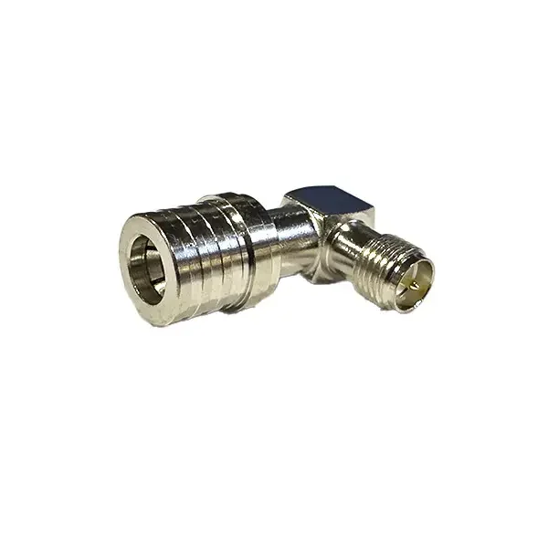 Перехідник RP SMA female 90° – QMA male