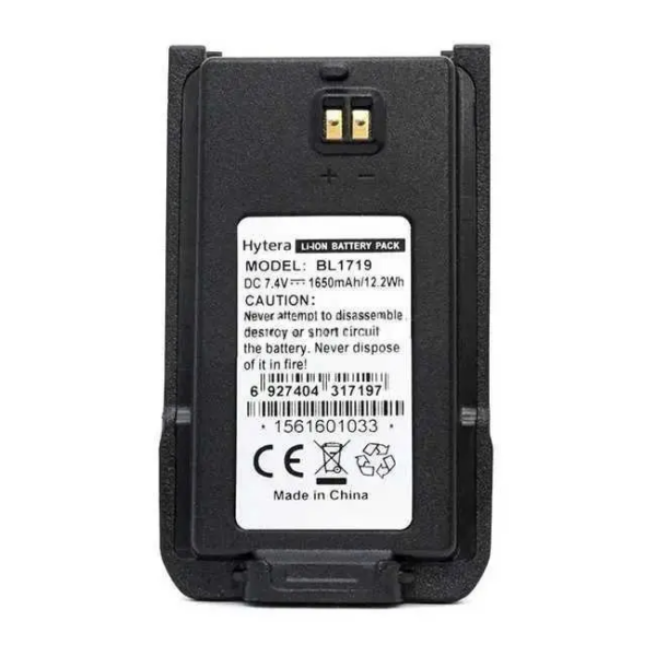 Акумулятор BL1719 до рації HYTERA ТС-508, ТС-518, ТС-580, ТС-446S