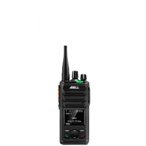A580T UHF - Мініатюрб/клав.р/ст.,DMR,(4-е клав.),РК-дисплей,UHF,256 канал,16 зон1-4Вт,IP66,АКБ Li-Ion 2200mA