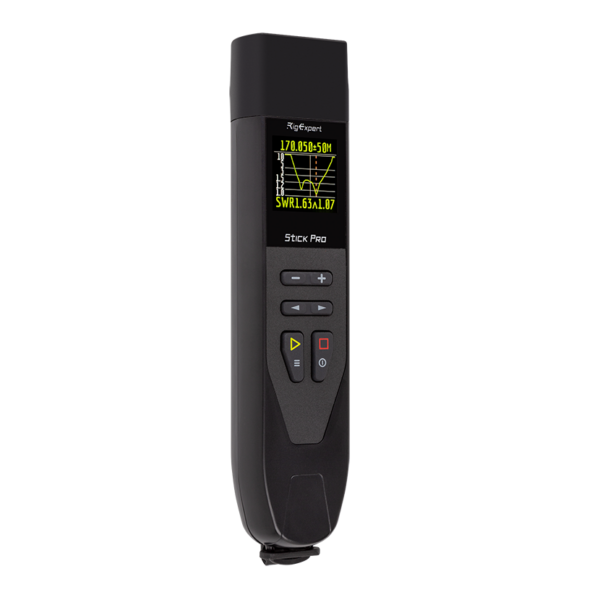 RigExpert Stick PRO – Портативний аналізатор антен і кабелів (0,1–600 МГц, TFT)