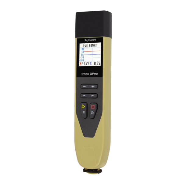 RigExpert Stick XPro – Аналізатор антен і кабелів (0,1–1000 МГц, TFT)