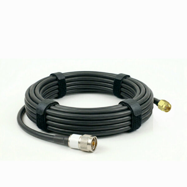 Готова кабельна збірка з LMR-400, 20 м, N male / SMA male